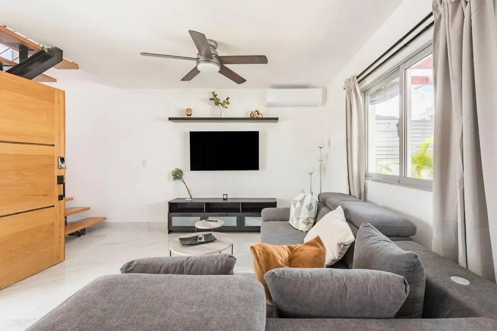 Eco-Friendly Tropical Villa 3Br 2B With Private Pool & Grill 푼타 카나 도미니카 공화국